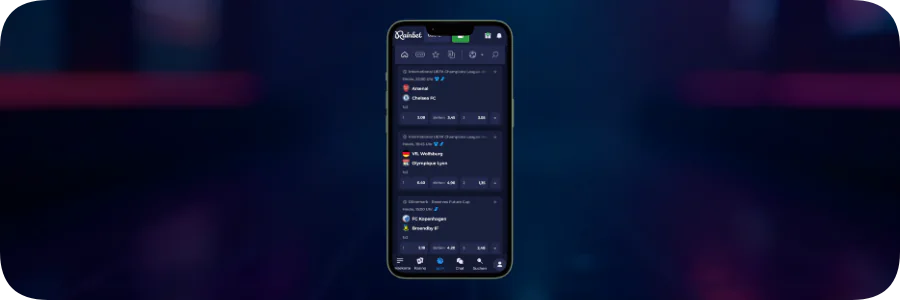 Sportwetten auswählen