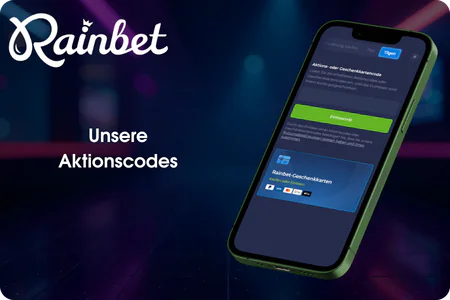 Unsere Aktionscodes Rainbet